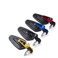 Rétroviseur universel pour moto, en alliage d'aluminium, pour guidon, rétroviseur inversé modifié, accessoires pour moto