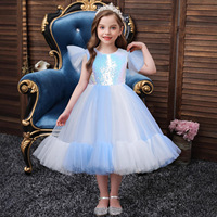 Costume de danse de ballet professionnel pour filles, à plusieurs couches et volants, jupe longue, pour spectacle sur scène