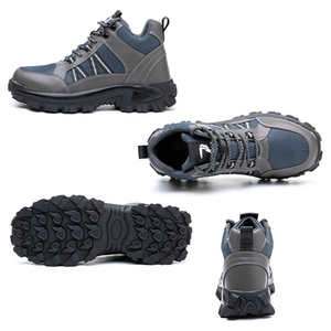 Chaussures <span class=keywords><strong>de</strong></span> sécurité professionnelles antidérapantes, anti-perforation, respirantes, avec embout en acier, pour hommes et femmes, été-automne - Product Image 3