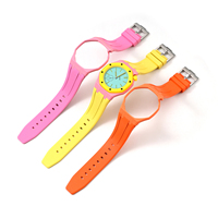 Nuevo Producto Jettda AP&Swatc Royal Pop, Caja de Cerámica, Correa de Reloj de Caucho FKM para Swatchh X AP Royal Pop Multicolor Resistente al Agua