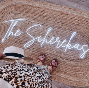 Insegna al Neon LED Personalizzata 'Make It Happen', Insegna in Acrilico con Logo, Luce al Neon per Ricevimenti di Matrimonio - Product Image 2