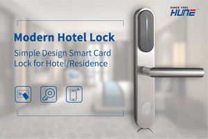 Hune chống cháy khách sạn khóa cửa thông minh <span class=keywords><strong>RFID</strong></span> thẻ từ xa điện tử thông minh Giải pháp hệ thống mạng xử lý khóa cửa - Product Image 6
