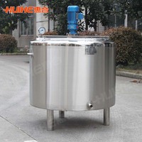 Cuve de stockage 304 de qualité alimentaire avec chauffage électrique Fermenteur Jus de fruit Lait Bière Oeuf Pasteurisateur Cuve de fermentation