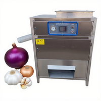 Automatische Industriële Luchtdruk Uienschiller Onderhoudsarm Eenvoudige Bediening Voor Voedselplanten Bakkerijen Voor Fruitknoflook