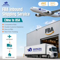 Servicio de Logística DDP para Socios de Amazon SPN y SEND, Cajas de Cartón para Carga Aérea, Servicio de Preparación FBA, Agente de Transporte de Carga de China a Estados Unidos
