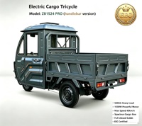 ZB1524 PRO Yüksek Performanslı Elektrikli Kargo Üç Tekerlekli Bisikleti - 1500W Güç ve 500KG Taşıma Kapasitesi Uzmanı (EEC Sertifikalı)