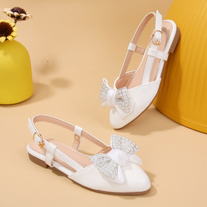 Nouvelles Sandales à Nœuds pour Filles, Chaussures d'Extérieur Élégantes pour Enfants, Collection Printemps-Été, Style Princesse Tendance - Product Image 2