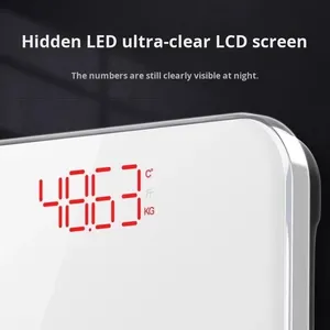 Intelligente Tragbare LCD Elektronische Digitale Waage mit Temperaturfunktion, Präzise 0,1kg Messung, OEM Anpassbar, für den Haushalt - Product Image 4