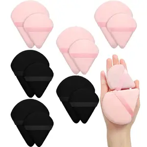 Hộp Đựng Phấn Trang Điểm Hình Tam Giác Mặt Có MOQ Thấp Kèm Mút Trang Điểm Có Logo - Product Image 1
