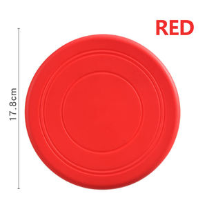 Köpek uçan disk özel Logo silikon nihai Mini plastik spor köpek oyuncaklar TPR Pet Bite oyuncaklar - Product Image 4