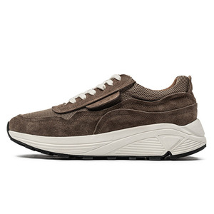 Zapatillas de malla para hombre con aumento de altura invisible de 8 cm, transpirables, de tejido ligero, informales. - Product Image 5