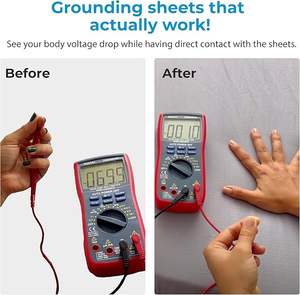 肌にやさしいアース接地ベッドリネンコットン接地シーツ枕カバー - Product Image 6