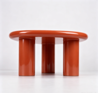 Table basse en bois moderne, portable et légère pour les petits salons