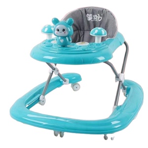 Passeggino Multifunzione Economico in Plastica con Ruote Silenziose e Funzione Dondolo per Bambini - Product Image 1