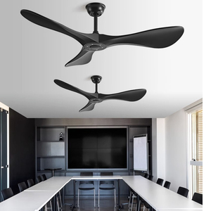 Moderno estilo minimalista Multicolor opcional cobre puro DC Motor interruptor de pared Control remoto LED 6 velocidades Operación silenciosa Hotel - Product Image 3