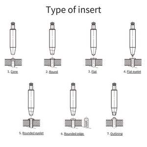 Rắn Bạc lưỡng kim Da Báo Chí tự động t Nut riveting Máy squzeer công cụ Robot công nghiệp bản lề điều kiện động cơ mới được sử dụng - Product Image 6