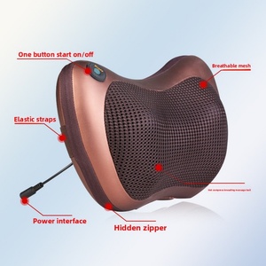 Masajeador de Columna Cervical Eléctrico Inalámbrico con Control Remoto, Almohada de Masaje Multifuncional para Hombros, Cuello, Cintura, Espalda, Piernas y Cuerpo Completo - Product Image 3
