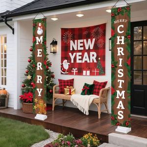 Dipintos Navideños Colgantes de Poliéster/PVC de 30*180cm con Personalización Basada en Imágenes - Product Image 3