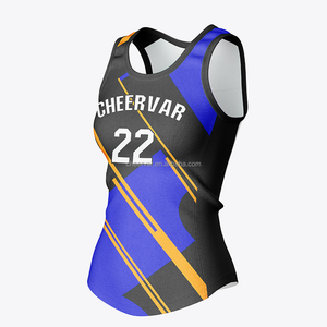 Atmungsaktive Volleyball-Trikots Indoor-Volleyball Ärmellose Shirts Volleyball-Kleidung für Mädchen - Product Image 2