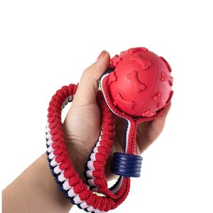 Interaktiver TPR-Hundekauball - Bissfester Wassermelonenförmiger Zahnreinigungsball, Langlebig, Umweltfreundlich, Lebensmittelsicher - Product Image 6