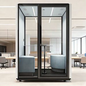 <span class=keywords><strong>Cabina</strong></span> Acústica Portátil <span class=keywords><strong>para</strong></span> Reuniones, Oficina, Hogar, <span class=keywords><strong>Estudio</strong></span> <span class=keywords><strong>de</strong></span> Música, Grabación, Insonorizada - Product Image 2