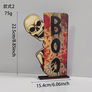 Decorazioni di Halloween Ghost Festival retrò croce fantasma Festival atmosfera castello di zucca - Product Image 5