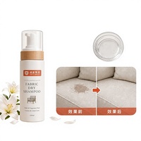 Nettoyant textile personnalisé pour tissus d'ameublement et élimination des taches domestiques 200ml Formule douce sans parfum en six couleurs Blanc Bleu Gris