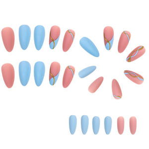 Nouvel arrivage d'<span class=keywords><strong>ongles</strong></span> OEM <span class=keywords><strong>faux</strong></span> <span class=keywords><strong>ongles</strong></span> pression <span class=keywords><strong>fantaisie</strong></span> pointe française amande <span class=keywords><strong>faux</strong></span> <span class=keywords><strong>ongles</strong></span> artificiels art pour femmes - Product Image 3