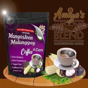 Amiya's ผสมมังคุด <span class=keywords><strong>malunggay</strong></span> กาแฟ & ข้าวโพดไม่มีคาเฟอีนเครื่องเทศสมุนไพรดำขมและสมุนไพร100กรัม - Product Image 1