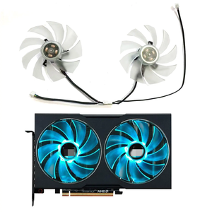Ventilateur de remplacement pour carte graphique POWERCOLOR Radeon RX6600 6600XT 6650XT Hellhound, FD10015H12D 95MM 4PIN RX6650 6600XT GPU - Product Image 1