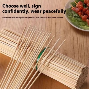 Thịt Nướng Tre Xiên Dính Hộ Gia Đình Đồ Ăn Nhẹ Dùng Một Lần Thịt Cừu Chuỗi Chiên Bán Buôn Nhà Bếp Nấu Ăn Malatang Công Cụ - Product Image 2