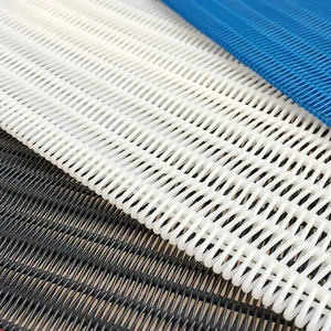 Tissu filtrant <span class=keywords><strong>de</strong></span> séparation solide-liquide bleu - Polyester durable, pressage en spirale pour la filtration industrielle, le traitement des eaux usées - Product Image 6