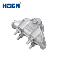 Collier de suspension en alliage d'aluminium de type HOGN XGH, cuivre pour ligne électrique aérienne, connecteur de montage, certifié ISO9001, 600V