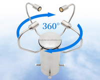 Capteur ultrasonique 2D de vitesse et de direction du vent, anémomètre et aiguille à vent ultrasoniques en acier inoxydable de haute précision