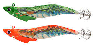 Señuelo Luminoso de Pesca <span class=keywords><strong>Happy</strong></span> Fishing de 13.4cm, Cebo Artificial Duro de ABS de 38.5g/40g con Anzuelos para Pesca en el Mar, Calamar, Pulpo, Sepia - Product Image 6