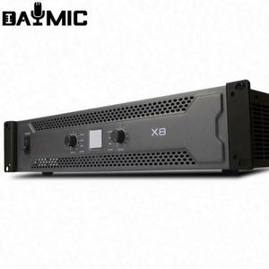 AOSHEN Serie X X4/X6/X8 Amplificador de Potencia Trasero Profesional de Dos Vías de 400W, 600W, 800W de Alta Potencia - Product Image 3
