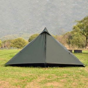 Tente de camping personnalisée légère et portable en forme de pyramide, quatre saisons, une chambre, anti-moustiques, imperméable 3000 mm - Product Image 3