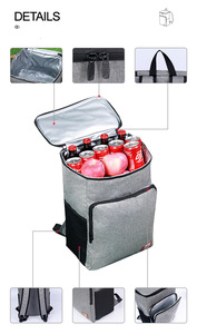 Zaino Termico Portatile Personalizzato, <span class=keywords><strong>Borsa</strong></span> Isolante Riutilizzabile in Alluminio Ecologica per Viaggi e Campeggio, Impermeabile e Antiperdita - Product Image 3