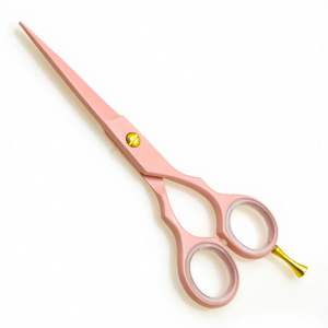 Tijeras de Peluquería Profesionales de Acero Inoxidable con 5 Colores de Recubrimiento en Polvo, para Peinar y Recortar Cejas - Product Image 3