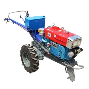 2023 hot selling Good flexibility 18hp mini two wheel drive walking tractor with lowest price two wheeled tractor for promotion