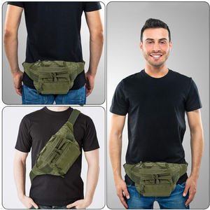 Gepersonaliseerde Od Groene Stijlvolle Quick Draw Tactische Dames Heren Verborgen Heuptasje Met Holster Inzetstuk - Product Image 2