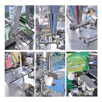 Remplisseuse rotative automatique à 8 stations, scelleuse et emballage pour beurre de cacahuète, mayonnaise, sauce tomate, pâte Mama Sita, sauce aux huîtres, aliments