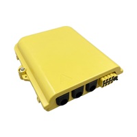 Fourniture d'usine 8 Core Ftth Box Plc Splitter 1 8 Boîte de distribution optique 8 ports ODP/ODB/FDB/NAP pour équipement à fibre optique
