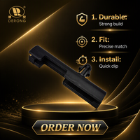 DE RONG - Abrazaderas de Plástico Resistentes y Duraderas QJ-KK06 para Montaje de Mangueras, 7 mm, 3,8 mm, Altamente Eficientes y Prácticas, para Fijación de Tuberías de Vehículos