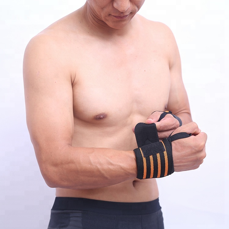 Спортивные дышащие эластичные Тяжелая атлетика наручные обертывания