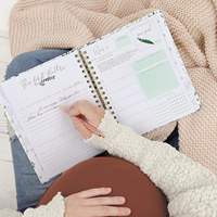 Carnet de souvenirs de grossesse Myway 2026 : Organiseur hebdomadaire et mensuel pour futures mamans - Offre Spéciale