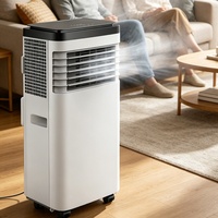 Climatiseur portable, norme européenne, compact, pratique, fonctionnement silencieux, refroidissement et chauffage, 9000 BTU, climatiseur Chine