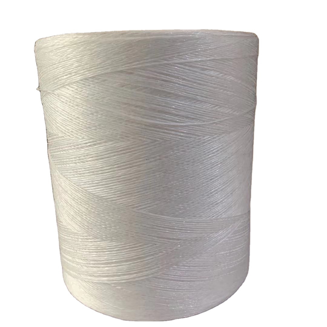 460 tex Белый Бежевый Зеленый фибриллированный и скрученный полипропиленовый уток, применяется к подложке ковра