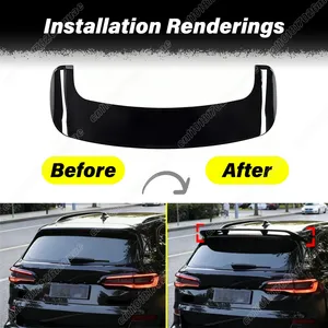 Kit de Décoration de Spoiler de Toit Arrière pour Automobile StarNav Compatible avec G05 30d 40d 40i 45e M50i M50d 2019 2020 2021 2022 2023 2024 2025 - Product Image 5