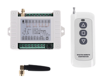Récepteur de relais sans fil universel RF mini à 2 canaux, 315/433 MHz, large plage de tension, télécommande, DC12-36V